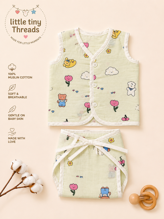 Muslin Jabla & Nappy