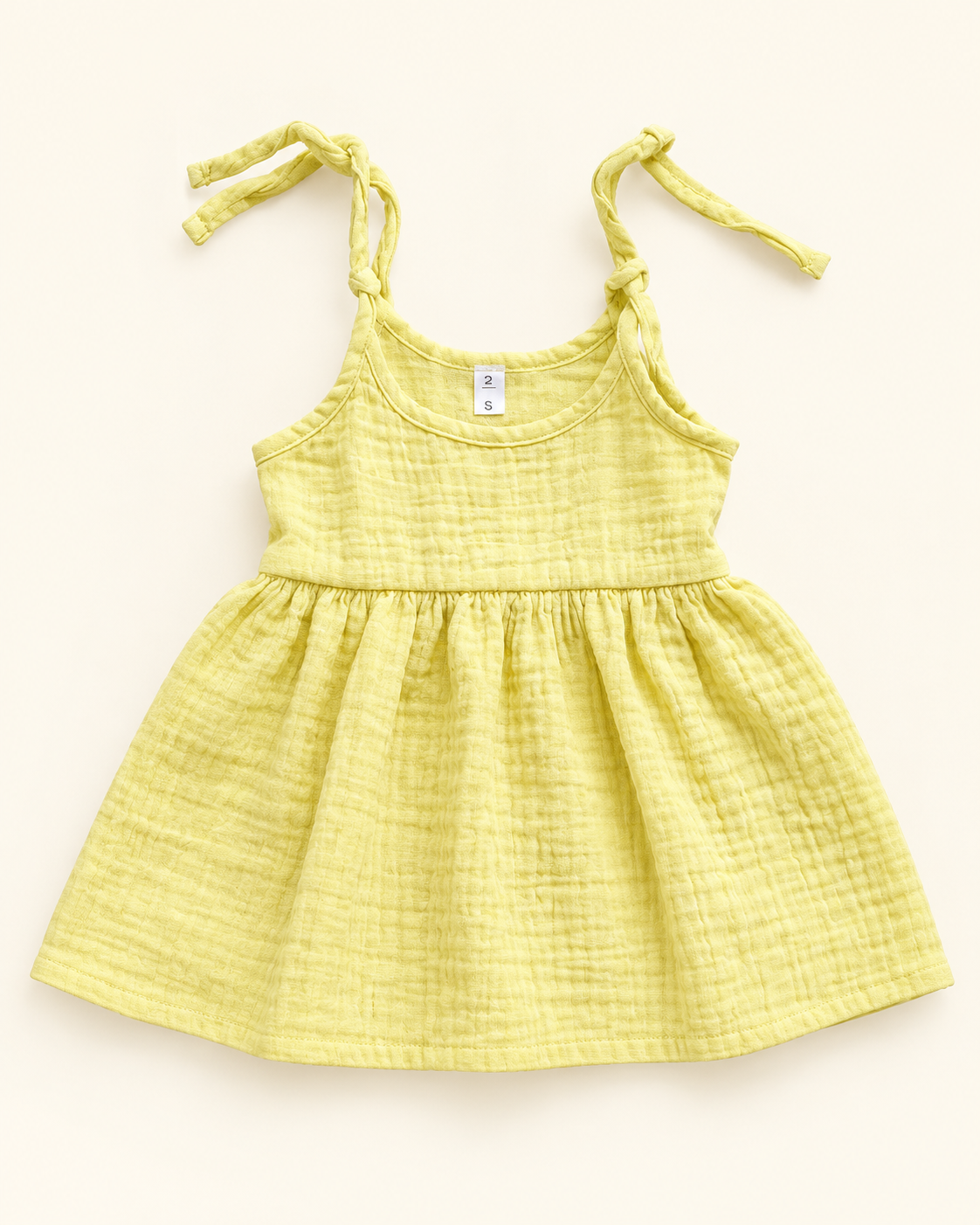Crinkle Muslin Frock - Set of 3